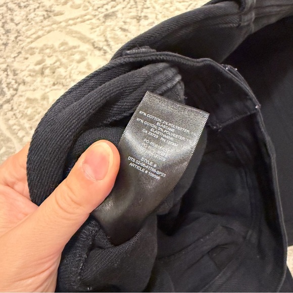 Aritzia Sunday Best Oscar Cargo Black Wide-Leg Denim Pants Size 2 Women’s - Picture 9 of 9